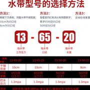 消防水带65国标2寸消防水管软管13型20米25米25寸高压水带农用50