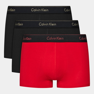 Calvin Klein CK 卡尔文克雷恩 男士3件装平角四角内裤 NB3873A