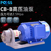 普斯cb-b高压齿轮油泵三相，380增压机床循环液压铜芯高扬程(高扬程)齿轮泵