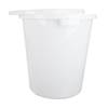 元汗785食品桶250L升白色(有盖)大号圆桶塑料水桶储水桶圆形大