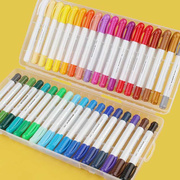 真彩旋转油画棒24色36色48色蜡笔套装儿童，画笔水溶性可水洗幼儿园
