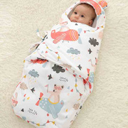 婴儿抱被纯棉春秋冬季加厚外出被子初生宝宝，睡袋新生婴儿用品包被