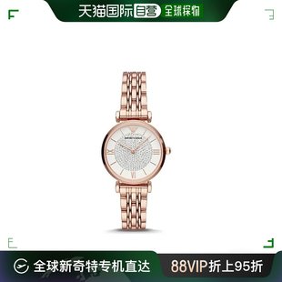香港直邮安普里奥阿玛尼(emporioarmani)手表，女满天星系列玫
