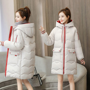 2023棉衣女中长款冬装学生韩版宽松棉服洋气时尚百搭棉袄外套