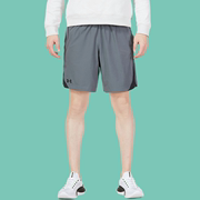 UA安德玛2023休闲训练健身双面梭织男款运动短裤1362289-408