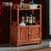 万锦福红木家具非洲花梨(学名:刺猬紫檀)客厅，新中式餐边柜实木