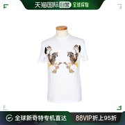 韩国直邮neil barrett 衬衫 NIE BARET 猫头鹰白色T恤 PBJT182S