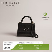 TED BAKER秋冬女士方形蝴蝶结皮质手提斜挎包274024