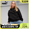 puma彪马卫衣女装2023冬季运动上衣休闲服套头衫潮682158-01