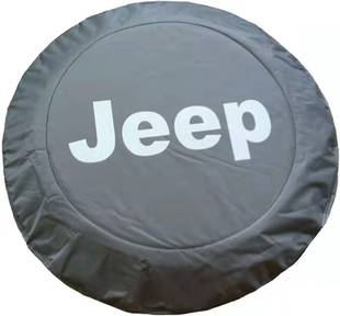 JEEP吉普牧马人备胎罩轮胎罩 加厚木板防水牛津布 专用改装黑