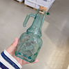 复古雕花手柄油瓶西班牙家用大容量油壶酱油醋，瓶防漏食品级玻璃瓶