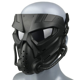 赛博朋克2077户外战术防护面具全脸异形防毒骷髅面罩军迷CS装备CF