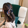 韩国丝巾蝴蝶结气质发圈，大牌感发绳低马尾头绳，扎头发橡皮筋头饰女