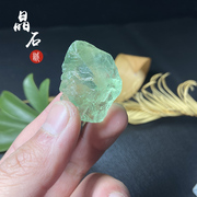 急速天然绿萤石原石碎石，裸石吊坠原矿石，香薰扩香石水晶矿物教