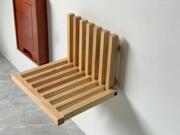 实木壁挂式折叠换鞋凳过道，走廊玄关穿鞋凳小矮凳板凳
