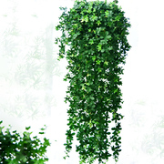 仿真招财叶子e壁挂假树叶花藤条装饰塑料藤蔓植物绿植墙面吊篮绿