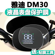 雅迪DM30电动车仪表膜雅迪冠能M30D液晶贴膜二代表盘保护膜屏幕膜