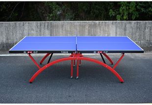 乒乓球桌家用折叠t2828小彩虹，兵乒乓球台标准室内案子比赛训练