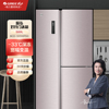 晶弘对开门冰箱变频500L宽幅变温智能WIFI控制家用客厅厨房