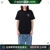 韩国直邮obey24ss短袖，t恤男24p165263708cblkblack