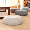 日式手工编织蒲团飘窗坐垫家用地上地毯坐墩加厚增高榻榻米垫子