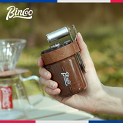 Bincoo咖啡磨豆机手动迷你便携小型户外手摇钢芯手冲摩卡壶研磨器