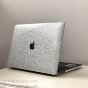 macbook苹果笔记本保护壳，2020款air电脑，pro16银色闪粉套13m11615