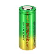 26650大容量锂电池3.7v可充电led强光手电筒户外露营灯电池
