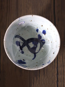 老艺人手工制大碗日式餐具家用青花瓷汤碗陶瓷沙拉泡面吃饭土大碗