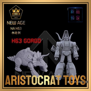 变形玩具newagenah63铁渣，g1小比例，机器恐龙机械汽车人