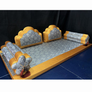 新中式罗汉床垫子古典红木沙发坐垫传统家具椰棕海绵垫飘窗垫