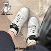 Nike耐克Air Force 1 白银AF1空军一号女子运动板鞋DX6764-100