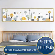现代简约客厅卧室装饰画，床头画沙发，背景墙壁画欧式有框画挂画