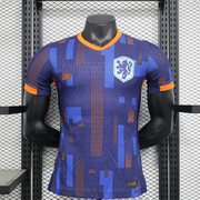 2425荷兰国家队客场球衣范戴克德容短袖球员版弹性修身透气足球服