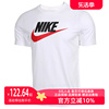 NIKE耐克短袖男大logo运动休闲圆领短袖T恤AR5005-100
