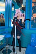 超级索尼子 猫耳黑裙 nico酱 cosplay 承接动漫服装假发 定制