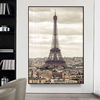 法国巴黎埃菲尔铁塔挂画风景客厅沙发背景，壁画入户走廊过道装饰画
