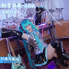 初音未来MIKU公式服cos服装cosplay白银服装少女可爱jk服假发鞋