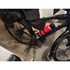 壹佰克自行车改装电动助力套件定制全黑碟刹圈，银色轮圈银色
