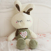 高档可爱毛绒玩具兔love，小兔子公仔大号抱枕，玩偶布娃娃生日礼物女