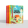 盖世童书点读版animalhome儿童英语早教启蒙动物立体书动物宝宝在农场森林花园动物住哪里支持小怪兽点读笔