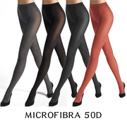 意大利进口microfibra50d丝袜秋冬柔软细腻保暖打底连裤袜