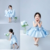 儿童摄影服装女童宝宝周岁生日照拍照服装，表演蓬蓬公主裙婚纱礼服