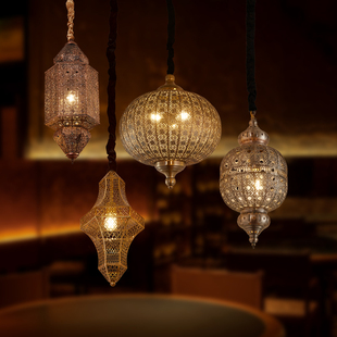 土耳其吊灯波西米亚复古东南亚泰式餐厅酒店包厢会所个性装饰灯具