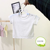 宝宝短袖t恤纯棉，夏季薄款1-2-3岁婴儿上衣，男女儿童半袖小童夏装