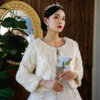 婚纱披肩冬季新娘结婚白色加厚保暖小外套秋季伴娘礼服旗袍毛披肩