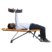 仰卧板哑铃凳多功能仰卧起坐板腹肌健身器材可折叠健身椅卧推凳