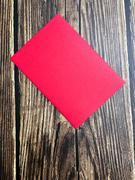 30个7号信封大红闪金珠光纸可装A4纸对折邀请函封套商务红色加厚