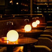 酒吧led桌灯室外西餐厅聚会创意，氛围灯充电清吧咖啡厅装饰暖光灯
