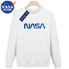 NASA重磅纯棉360克卫衣男女情侣套头长袖T恤秋冬加厚圆领运动外套